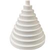 Unknow Base Polistirolo rotonda Diametro 45 cm Altezza 5 cm PER TORTE FINTE