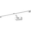 MAYTONI DECORATIVE LIGHTING Moderna Lampada da parete a LED, Montatura in metallo color argento, A braccio, per Luce da esposizione, bagno, quadri, arte, ufficio,3000K 1200lm 16W LED inclusa