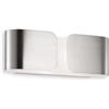 Ideal Lux CLIP AP2 MINI Suitable for indoor use G9 40W Chrome wall lighting - Wall Lighting (Surfaced, 2 bulb(s), 40 W, G9, IP20, Chrome)