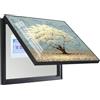 Generic Copertura del Contatore Elettrico Pittura Decorativa Quadro Decorativo della Scatola di Distribuzione per Interni Copertura Decorativa Moderna,02,40 * 30cm