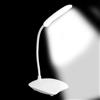 Générique Lampade da scrivania per ufficio a casa - lampada a LED flessibile con braccio regolabile e tasto dimmer, soluzione di luce elegante per studiare e lavorare da casa | Luce da tavolo moder