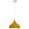 LEDSone Lampadario industriale Lampada a sospensione a soffitto Base E27 (Giallo)