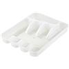 keeeper Portaposate con 5 scomparti, Inseribile nei Cassetti, 33,5 x 26,5 x 5 cm, Pablo, Trasparente