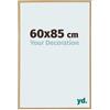 yd. Your Decoration - Cornice 60x85 cm - Faggio Chiaro - Cornice Decorativa Parete in Plastica con Vetro in acryl - Antiriflesso - 60x85 Cornice - Evry