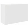 vidaXL Mobile da Bagno a Parete Bianco 60x25x40cm in Legno Multistrato, Armadio a Muro da Bagno, Armadio da Bagno a Muro, Armadio da Bagno a Parete