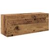 vidaXL Mobile da Bagno Legno Antico 80x25x30 cm in Truciolato, Armadio a Muro da Bagno, Armadio da Bagno a Muro, Armadio da Bagno a Parete