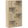 vidaXL Libreria Rovere Sonoma 60x24x101,5 cm in Legno Multistrato, Armadio di stoccaggio, libreria Rack, scaffale di stoccaggio, libreria scaffale