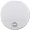 Chilitec Lampada LED per esterni con sensore di movimento, portata 15 W, 1570 lumen, portata del sensore: 9 m, 140°, IP54, lampada da parete per casa, giardino, rotonda, Ø 21x5 cm, luce bianca neutra