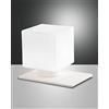 Fabas Luce Lampada da tavolo a LED ZARA, G9 LED, 1 x 3 W, 3000 K, 220 lm, IP20, bianco