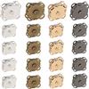 SLFYEE 20PCS Bottoni Magnetici Bottoni Automatici a Pressione 14mm Bottoni Magnetici da Cucire per Borsa Vestiti Bottoni Automatici Fai da Te Artigianato 4 Colori