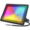 MERHOVO Faretto a LED, PORTATO Riflettore RGB Spolture di proiettili Intelligenti Spotlight 3 3 0W 50W 100W Tuya Illuminazione Fresca Calda Impermeabile WiFi Controllo(100W-220V)