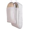 DOUZIO Borse per Abiti Con Cerniera a Compressione Automatica, Copriabiti Antipolvere Di Lunga Durata, Custodia per Abiti Da Armadio Di Grande Capacità E Risparmio Di Spazio per I Piumini(Size:90cm-1Pcs)