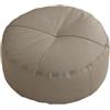 Generic Cuscino Da Terra Imbottito per Esterni, Design Contemporaneo, Grigio scuro
