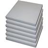 PERLARARA - Set 6 Pezzi Gomma Piuma per Imbottiture Cuscini Divani Sedie Pallet - Gommapiuma per Imbottitura 50x50x5 anche a Metro