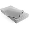 CF CARTA INGROSSO E DISTRIBUZIONE 100 Tovaglie in TNT Tinta Unita, 100x100 cm, 45 g, 4 Confezioni da 25 Pezzi (Grigio)