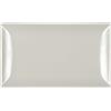 H&H Boston Set 6 Piatti Rettangolari in Stoneware, Tortora, 25x15 cm - Lavabili in Lavastoviglie e Utilizzabili in Forno a Microonde, Ideali per HORECA e Presentazioni Gastronomiche