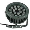 CHINLIFE LED Luci del Paesaggio Faretti da Giardino IP66 Impermeabile Regolazione Angolo 270°Luce di Inondazione Rotonda per Esterno Piazza Decorazione Festiva (Color : RGB, Size : 24W AC85-265V)