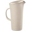 Guzzini - Tierra, Caraffa con Coperchio in Plastica Riciclata - Argilla, 18,7 x 13,4 x 10 x h26,9 cm | 1800 CC - 18170179