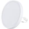 YASTA Plafoniera Led Soffitto 24w Rotonda Luce Naturale Pannello Luminoso 28 cm Applique Da Parete Interno Faretto Led Rotondo Da Soffitto Con Staffa Futura 4000k