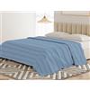 BANZAII TEXTILE INNOVATOR ONLINE Banzaii Telo Copriletto Multiuso 210x250 cm, Copridivano Universale, Telo Arredo per Letto e Divano, Copritutto Resistente Isabel Azzurro