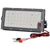 NGTFDCP Faretto a LED Faretto LED DC12V 50W Faretto for esterni IP65 Riflettore di emergenza impermeabile Portatile 12 Volt LED per giardino, cortile, garage, strade(Warm light 3000K,DC12V_A)
