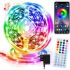 Europalamp Striscia LED RGB 24V - Banda Luminosa con Telecomando e APP, 1200 Lm, Multicolore, Regolabile, Facile da Installare - Sincronizzazione con la Musica, Illuminazione, Salone, Gaming, Feste (20 metri)