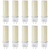 PAZWAHF Confezione da 10 lampadine LED G12, lampadine G12 bi-pin mais, 20 Watt 3000LM, 3000K 4000K 6000K corrente costante senza sfarfallio, non dimmerabile CA 85 V ~ 265 V