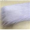 JINDAOSH Pile Lungo 12cm Tessuto Di Pelliccia Sintetica Peluche Peloso Per Gnomi Barba Babbo Natale Capelli Decorazione Natale Nano Cosplay Costume Artigianato Fai Da Te(Size:180x50cm,Color:viola bianco)