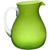 SERAFINO ZANI Caraffa Brocca da Acqua Vino Infrangibile Plastica Dura Colore Verde Lime Pitcher Memento Synth Zani