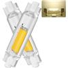 YGFADH Lampadina R7S LED 78mm Dimmerabile 20W, Lampadine LED R7S 78mm Bianco Naturale 4500K 2000LM, LED R7S lampadine sostituisce la lampadina alogena 200W, Nessuno Sfarfallio,Confezione da 2