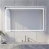 NeoArt Specchio bagno LED Antiappannamento Dimmerabile 10%-100% 3 Temperature Colore 3000K-6500K Touch con Memoria HD Specchio Bagno con Luce LED IP44 IP65 Impermeabile 80x60cm