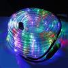 BAKAJI Tubo Luminoso a LED per Natale luci natalizie per Esterno e Interno impermeabile 30 metri 540 LED luce MULTICOLOR con controller 8 Giochi di Luce