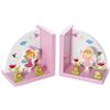 Mousehouse Gifts Fermalibri decorativo in legno a tema fata per la stanza dei bambini o la camera da letto