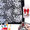 Generic Coperta da dipingere su ordinazione: crea il tuo copriletto, coperte lavabili morbide e vellutate, dipingi coperte con pennarelli per adulti, creativo, personalizzato, accogliente