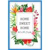 MG Design Cornice 61x91,5 cm - colore Blu, in legno, con vetro acrilico - da appendere in verticale o in orizzontale, senza sfondo, per foto, poster, puzzle