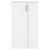 AVANTI TRENDSTORE - Finlei - Scarpiera con 2 ante e 4 ripiani, disponibile in diversi colorazioni. Dimensioni: LAP 68,9x120,4x34,1 cm (bianco)