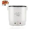 Cocoarm Piccolo Fornello di Riso, Fornello di Riso Portatile Multifunzionale per Alimenti, Contenitore per Pranzo Elettrico Automatico da 12 V su Pentola per Viaggi in Auto, Campeggio
