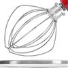 INFIAURO Frusta a filo compatibile con KitchenAid KSM150, RRK150 Artisan Series, Heavy Duty K5SS Stand Mixer, in acciaio inox Assecories Attacco Frusta per Kitchen Aid KSM150RRK150K5SS Miscelatore con testa