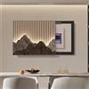 VOLDAX Copertura del Pannello Elettrico Decorativa Copri Cassaforte A Muro, Quadro Decorativo di Lusso Leggero della Scatola del contatore Elettrico(Orange 1,40 * 30cm/15.7 * 11.8in)