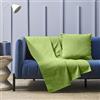 HABITA 33 HOME Telo copridivano 3 posti 250x280 cm universale - copridivano antigraffio gatto e cane, sofa cover decorativa per divani e poltrone, copridivani eleganti e resistenti (Verde Sorrento)