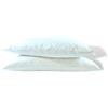 Vico Casa® PIUMETTA 2 Cuscini Letto in piuma d'oca 50x80cm - Set da 2 Guanciali per letto con tessuto 100% cotone e imbottitura in piumetta d'oca bianca