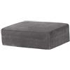 ILiemao Copri Pouf Elasticizzato Rettangolare Copri Pouf Fodera Poggiapiedi Fodere Coprisgabello, Copertura per Sgabello(V-05,140-190x75-95cm)