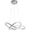 TEKHOME Lampadario LED Moderno 60W Dimmerabile, 3 Colori di Luce 3000K-4000K-6500K, 4800LM, Bianco, per Soggiorno Sala da Pranzo Camera - A50-B3C (BIANCO 3 COLORE)
