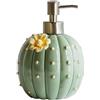 WAIT FLY Dispenser di sapone a forma di cactus con pompa, bottiglia di sapone ricaricabile per lozione, bottiglia per lozione, dispenser di sapone per le mani, decorazione per la casa, il bagno, la