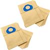 vhbw 20x sacchetto compatibile con Nilfisk 70GA, GA70, 84GS, GA-70, GM-80, GM90, GM80, GM-90 aspirapolvere - 34cm x 24cm color sabbia