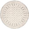 RugVista Venus, Tappeto, Moderni, Ø 200 cm, Rotonda, Pelo medio, Soggiorno, Camera da letto, Lavabile solo a secco, oeko_tex_100, Beige/Greige
