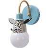 Applique da Parete Cameretta dei Bambini, Animali da Cartone Lampada da Parete Creativo Arte Illuminazione Decorative per Ragazzo e Ragazza Camera da Letto Comodino,A