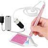 Generic D-Iamond, penna per pittura artistica con strass, strumento per punteggiare, applicatore automatico di gemme, ricaricabile tramite USB e portatile, 15 cm, per pittura, gioielli e decorazioni