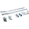 OWIJI Stendipanni Balcone Esterno 56 Cm Aste Fisse Universale Piastre Antitorsione Interno Ferro Stendibalcone Acciaio Zincato Attacco Balcone Ringhiera Stendino Stendibiancheria da Balcone