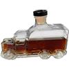 lisutupode Caraffa per Whisky | Versatore Borbone Semi-Camion - Con tappo per ricevimenti brunch birra champagne compleanno matrimonio eventi a casa